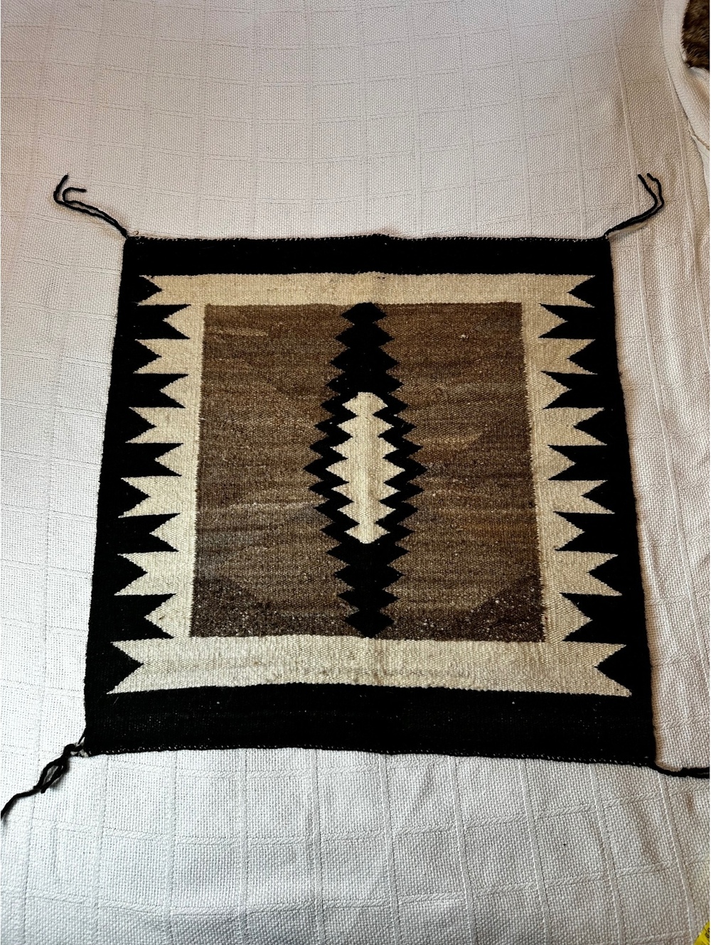 Handwoven Southwestern Style Wool Rug